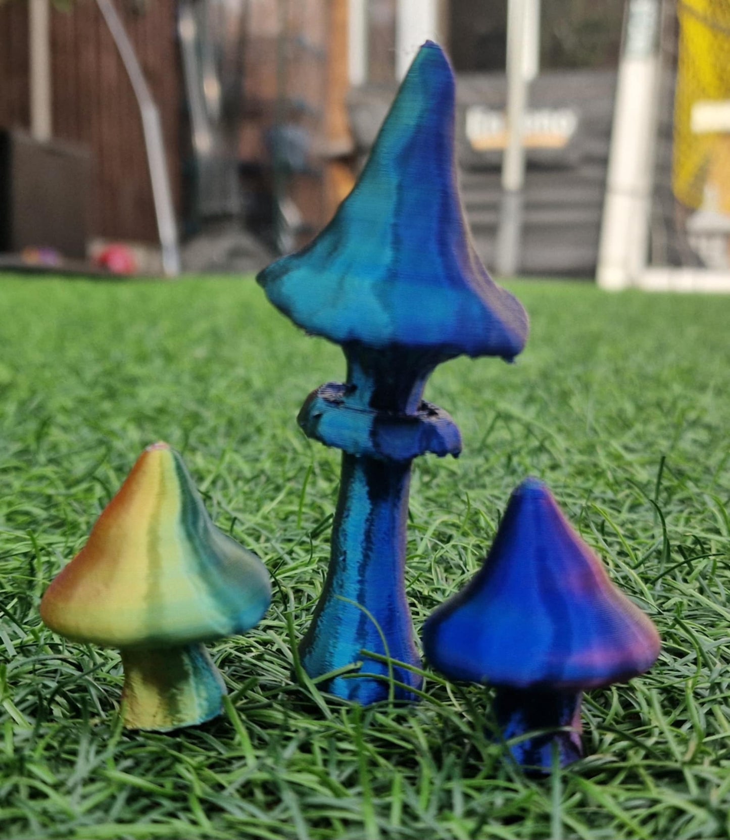 Set of 3 Toadstools