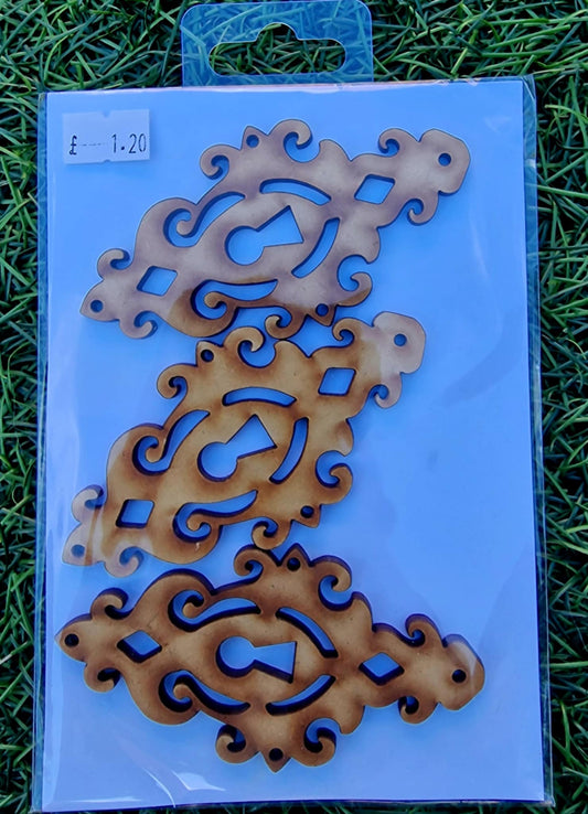 MDF Lock Set of 3