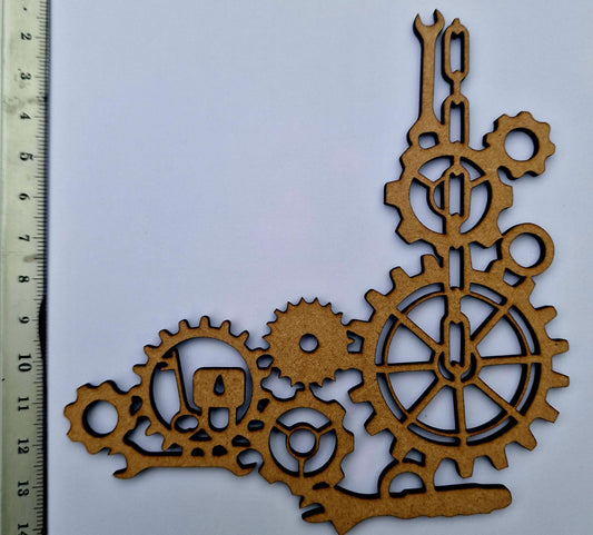 MDF Steampunk Corner - Style 3