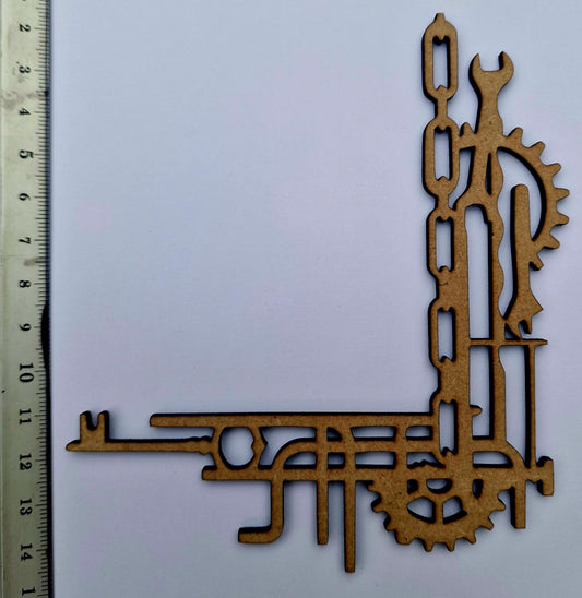 MDF Steampunk Corner - Style 2