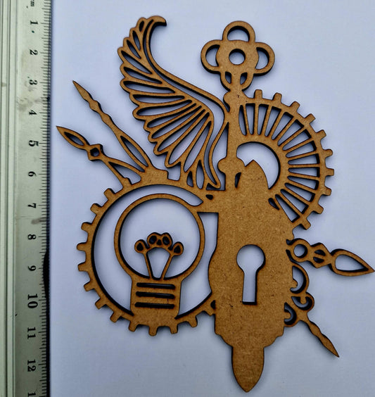 MDF Steampunk Lock