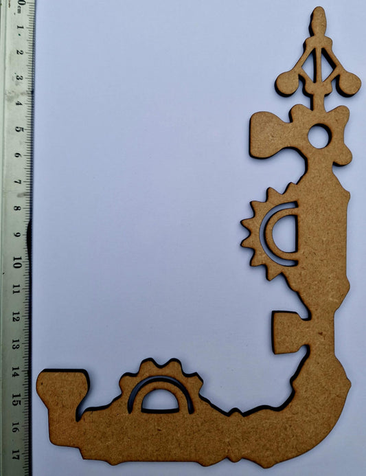 MDF Steampunk Corner - Style 4