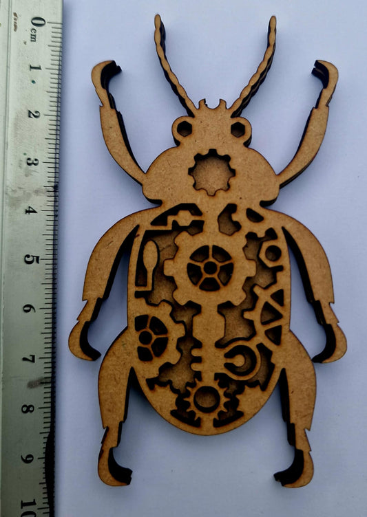 MDF Steampunk Beetle