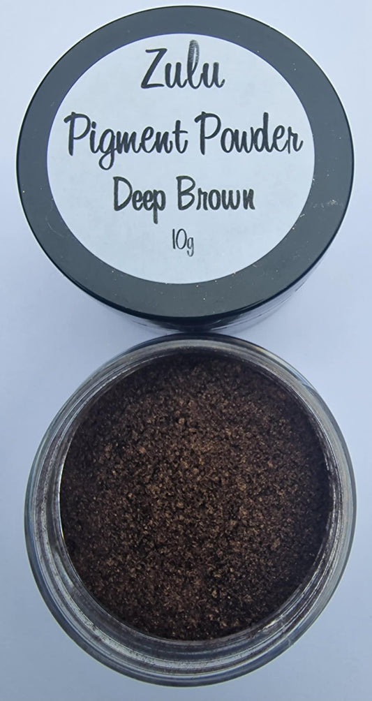 Zulu Powder Pigment - Deep Brown