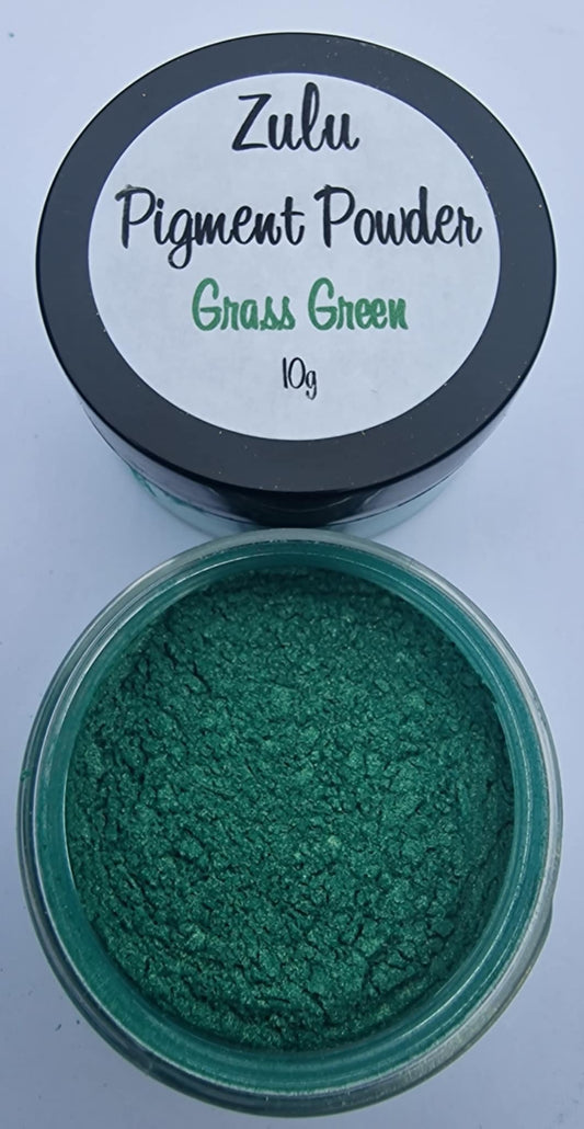 Zulu Powder Pigment - Grass Green