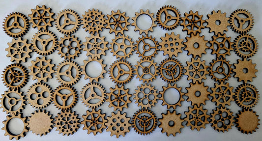 MDF Mixed Cogs Collection x 50
